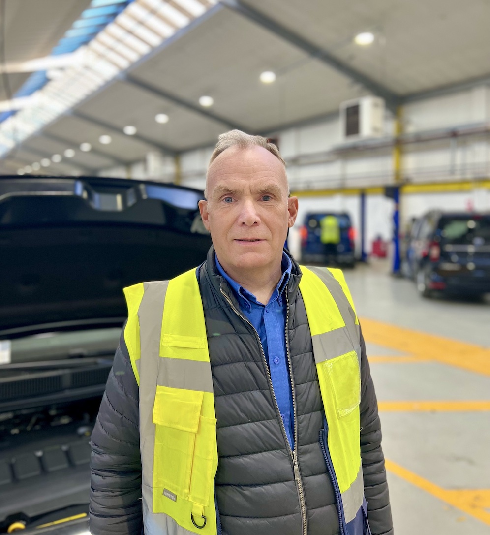 Why Operations Director George is happy to have his feet on the ground ...