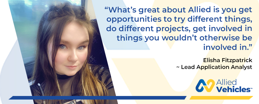 Get to Know: Elisha Fitzpatrick – Lead Application Analyst