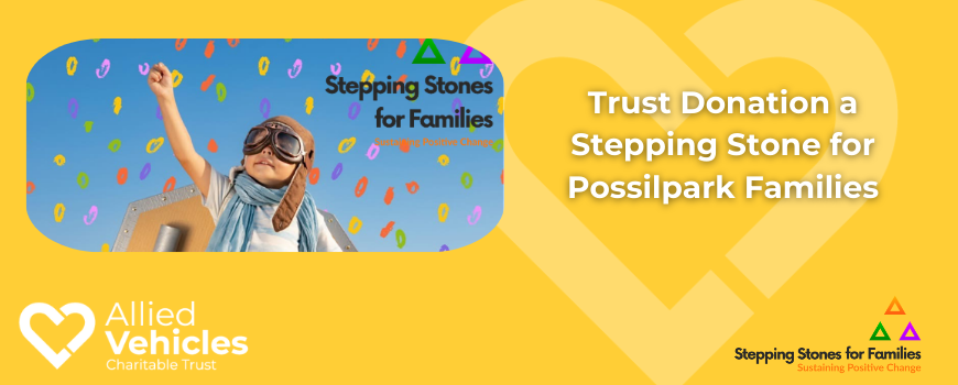 Trust Donation a Stepping Stone for Possilpark Families