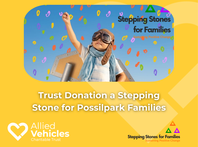 Trust Donation a Stepping Stone for Possilpark Families