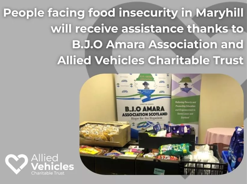 Families in Maryhill supported as foodbank strengthens service