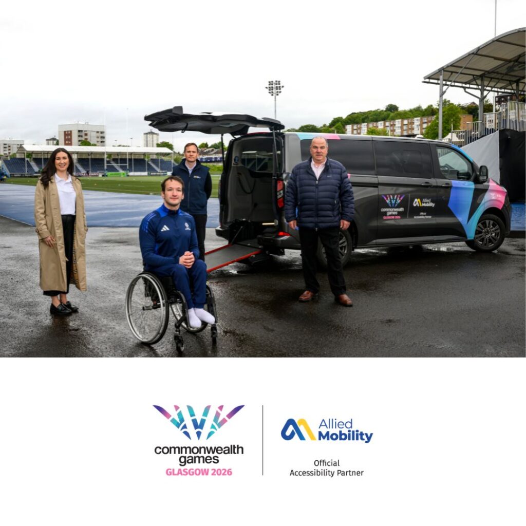 Allied Mobility announced as Official Accessibility Partner for Glasgow 2026