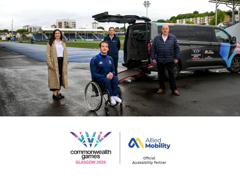 Allied Mobility announced as Official Accessibility Partner for Glasgow 2026