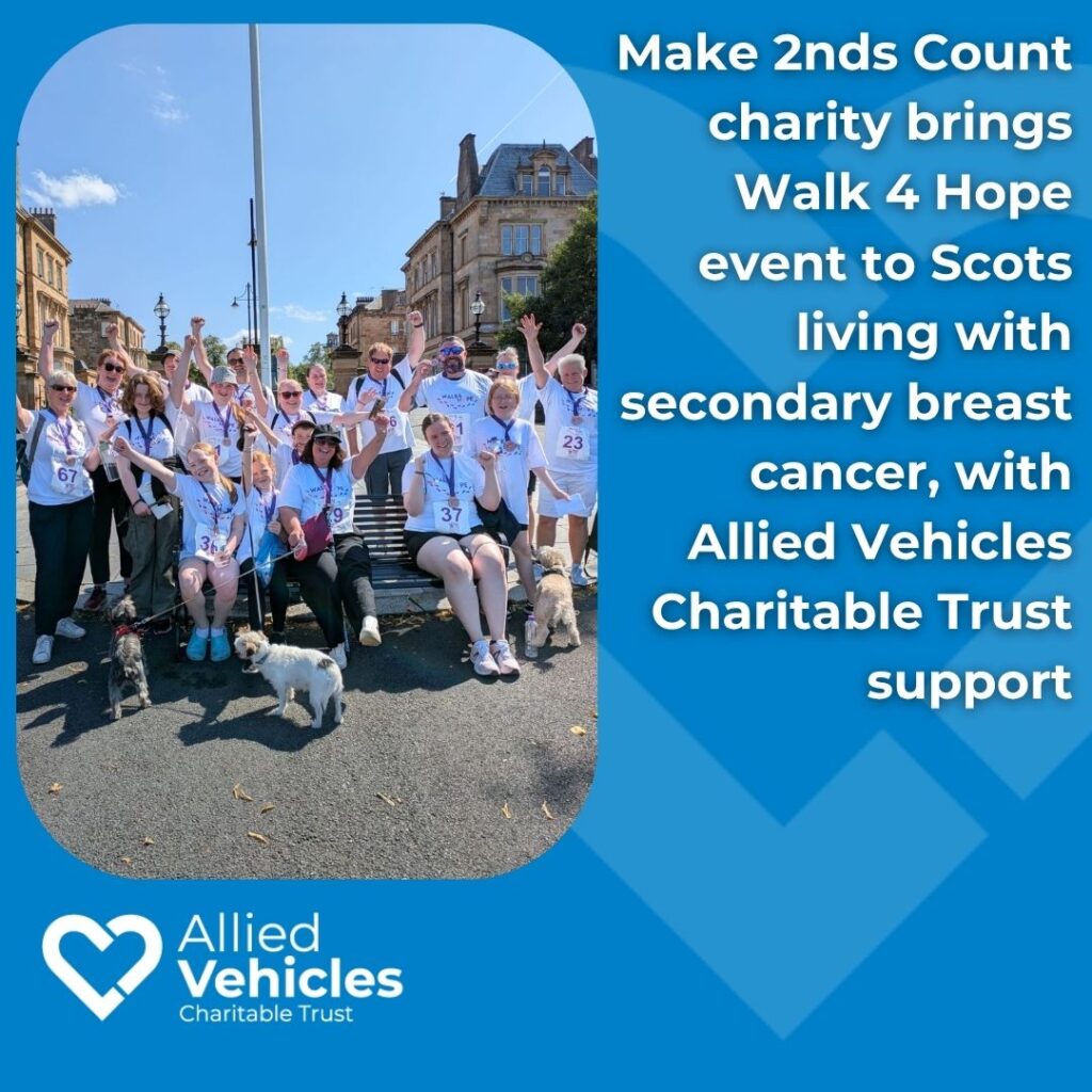 Walk4Hope brings support and connection to Scots living with secondary breast cancer