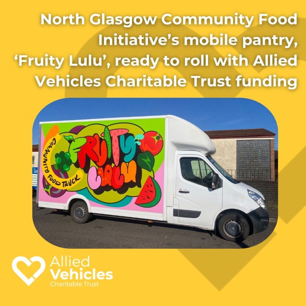 Fruity LuLu mobile pantry delivers affordable food to neighbourhoods across north Glasgow