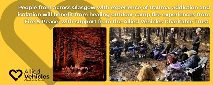 Fire & Peace creates outdoor healing experiences with Charitable Trust support