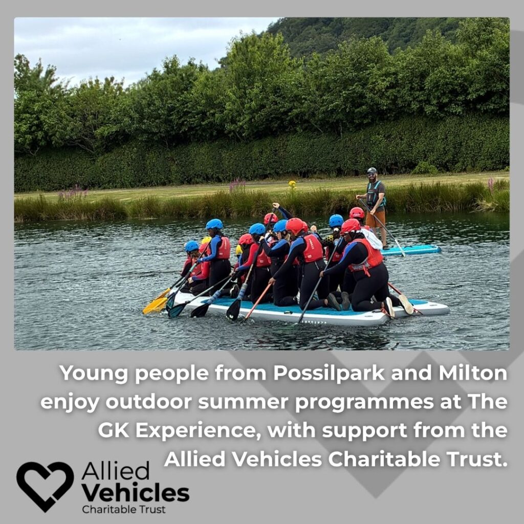 Glasgow youngsters’ summer of adventure receives Charitable Trust support