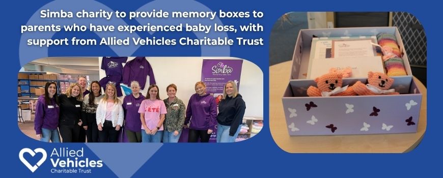 Simba Charity supports bereaved parents with Charitable Trust support