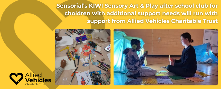 Sensorial KIWI group for children with additional needs runs with Charitable Trust support
